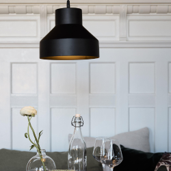 SOLO 23, mat sort, pendel til E27 pre