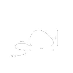 Stone S, lampe til haven 