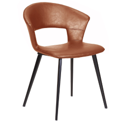 Tora, spisebordsstol, cognac