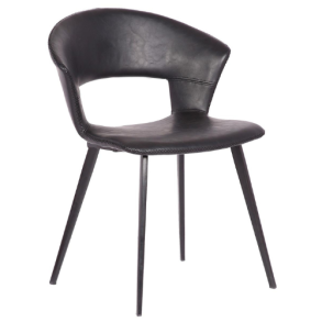 Tora, spisebordsstol, sort