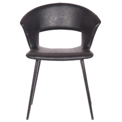 Tora, spisebordsstol, sort