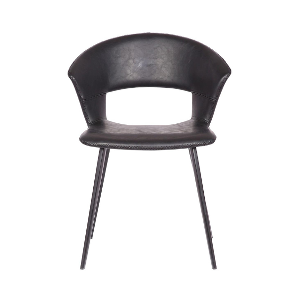 Tora, spisebordsstol, sort