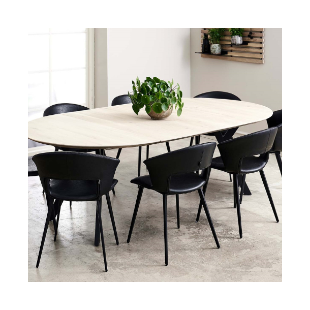 Tora, spisebordsstol, sort