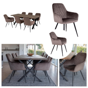 Toulon/ Harbo Mushroom spisebordst 