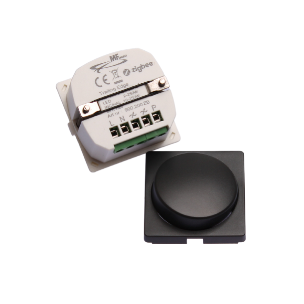 Zigbee Dreje lysdmper, 200W